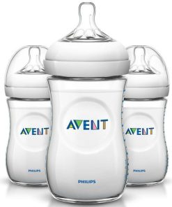 شیشه شیر نچرال فیلیپس اونت (Philips Avent) 260 میلی لیتر بسته 3 عددی