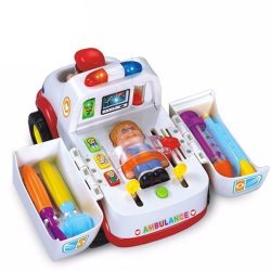 آمبولانس موزیکال هولی تویز (Huile Toys) کد 836