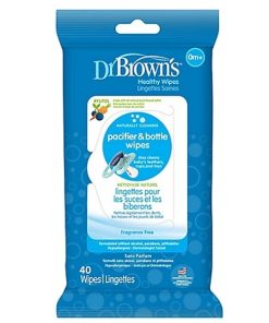 دستمال مرطوب پاک کننده شیشه شیر و پستانک دکتر براون Dr. Brown's