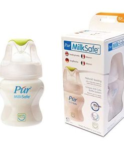 شیشه شیر طلقی پیور Pur مدل Milk Safe ظرفیت 130 میلی لیتر