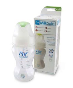 شیشه شیر طلقی پیور Pur مدل Milk Safe ظرفیت 250 میلی لیتر