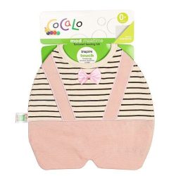پیشبند نخی کوکالو CoCalo مدل پاپیون رنگ صورتی