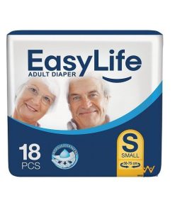 پوشک کامل بزرگسال ایزی لایف easy life سایز S بسته 18 عددی