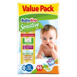 پوشک بیبی لینو سایز +4 بسته 46 عددی
