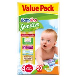 پوشک بیبی لینو سایز 4 بسته 50 عددی