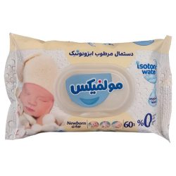دستمال مرطوب ایزوتونیک 60 عددی مولفیکس