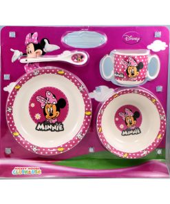 سرویس غذاخوری چینی 4 تکه طرح Mini Mouse