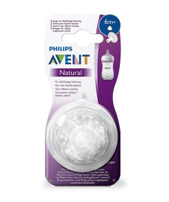 سر شیشه نچرال مناسب مایعات غلیظ فیلیپس اونت (Philips Avent) +6 ماه