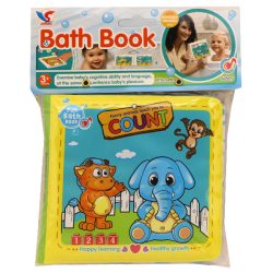 کتاب حمام سوتی Bath book طرح حیوانات سایز بزرگ