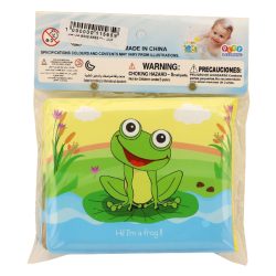 کتاب حمام کودک  Bath book طرح حیوانات شناگر سایز کوچک