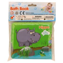 کتاب حمام سوتی Bath book طرح حیوانات شناگرسایز بزرگ