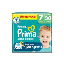 پوشک پریما سایز 7 بسته 30 عددی
