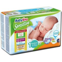 پوشک بیبی لینو سایز 1 بسته 28 عددی