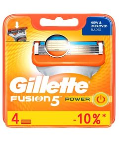 تیغ یدک ژیلت 4 عددی سری Fusion مدل Power