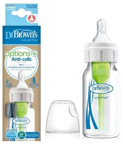 شیشه شیر پیرکس 120 میل آپشن پلاس دکتر براون DrBrowns