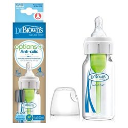 شیشه شیر پیرکس 120 میل آپشن پلاس دکتر براون DrBrowns