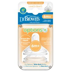 سر شیشه +Options دو عددی +6 ماه دکتر براون Dr browns