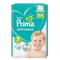 پوشک پریما سایز ۷ بسته ۲۰ عددی