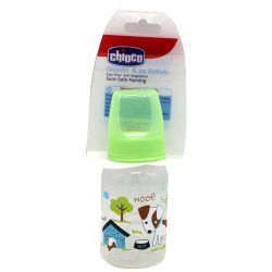 شیشه شیر طلقی چیوکو Chioco مدل مزرعه 125 میل