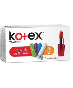 تامپون کوتکس (Kotex) مدل MINI بسته 16 عددی