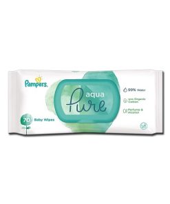 دستمال مرطوب کودک پمپرز Pampers مدل aqua pure