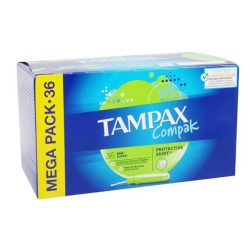 تامپون تامپکس Tampax مدل Super Compak بسته 36 عددی