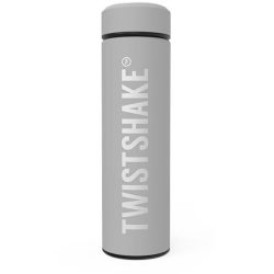 فلاسک سرد و گرم 420 میل تویست شیک TWISTSHAKE طوسی پاستلی