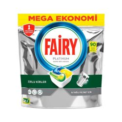 قرص ماشین ظرفشویی فیری fairy حاوی پلاتینیوم بسته 90 عددی