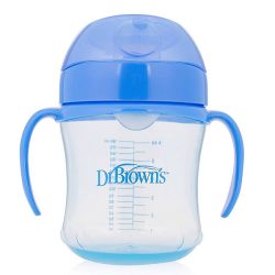 آبمیوه خوری دکتر براون (Dr browns) ۱۸۰ میلی‌لیتر رنگ آبی