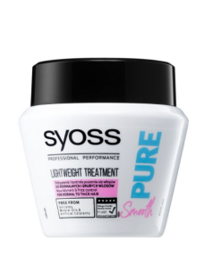 ماسک مو نرم کننده سایوس syoss مدل PURE حجم 300 میلی لیتر