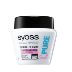 ماسک مو نرم کننده سایوس syoss مدل PURE حجم 300 میلی لیتر