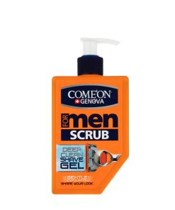 ژل اصلاح مردانه کامان مدل SCRUB حجم 260 میل