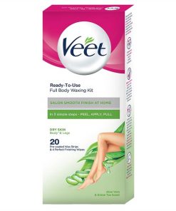 نوار موبر بدن ویت Veet مخصوص پوست های خشک بسته 20 عددی