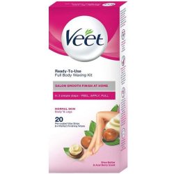 نوار موبر بدن ویت Veet مخصوص پوست های نرمال بسته 20 عددی