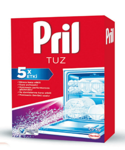 نمک مخصوص ماشین ظرف شویی 5 کاره پریل Pril حجم 1.5 کیلو گرمی