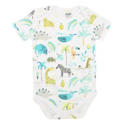 بادی اسپرت آستین کوتاه mamas & papas طرح Jungle