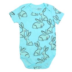 بادی اسپرت آستین کوتاه mamas & papas طرح Rabbit