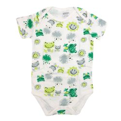 بادی اسپرت آستین کوتاه mamas & papas طرح Frog