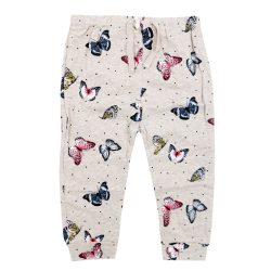 شلوار بند دار دخترانه mamas & papas طرح The butterfly