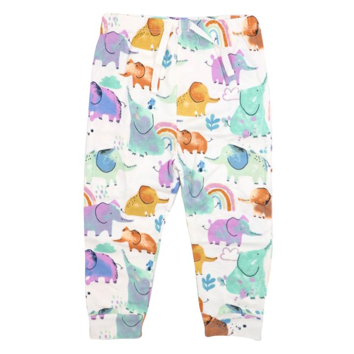 شلوار بند دار اسپرت mamas & papas طرح Elephant