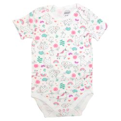 بادی اسپرت آستین کوتاه mamas & papas طرح Lamb
