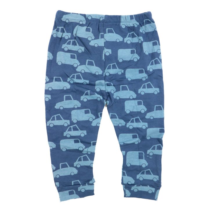 شلوار بند دار پسرانه mamas & papas طرح Navy blue cars - تصویر 2