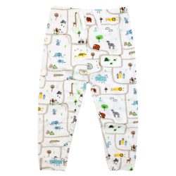شلوار بند دار اسپرت mamas & papas طرح Road