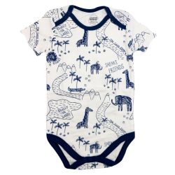 بادی اسپرت آستین کوتاه mamas & papas طرح River