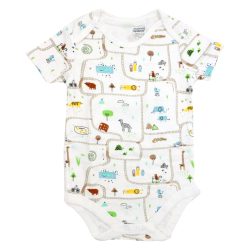 بادی اسپرت آستین کوتاه mamas & papas طرح Road