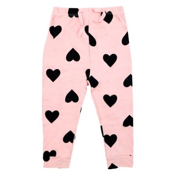 شلوار بند دار دخترانه mamas & papas طرح Heart