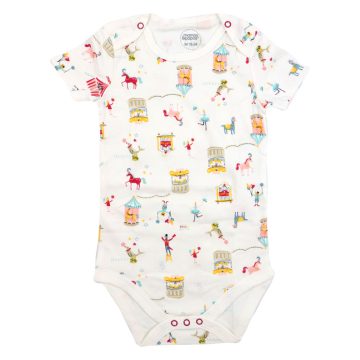 بادی اسپرت آستین کوتاه mamas & papas طرح Circus
