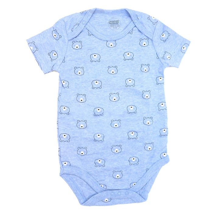 بادی اسپرت آستین کوتاه mamas & papas طرح Bear
