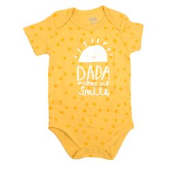 بادی اسپرت آستین کوتاه mamas & papas طرح Dada