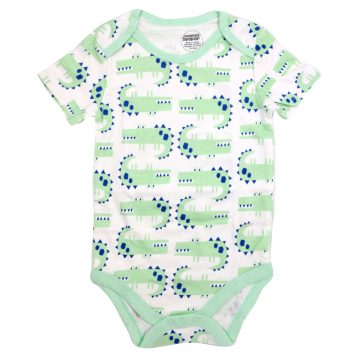 بادی اسپرت آستین کوتاه mamas & papas طرح Corocodile